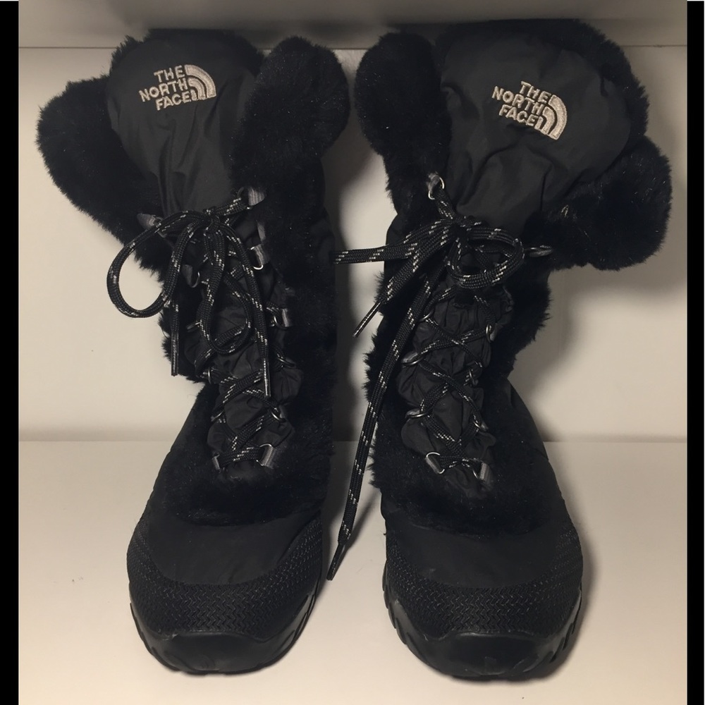 The North Face Black Goose Down outdoor WinterBoot